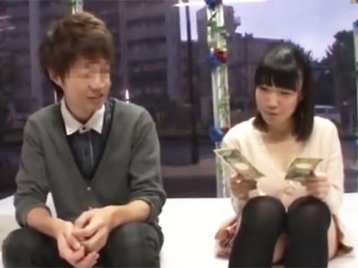 「凄いおっきぃね…興奮しちゃった…」男友達に興奮して大量中出し懇願しちゃう黒髪美女